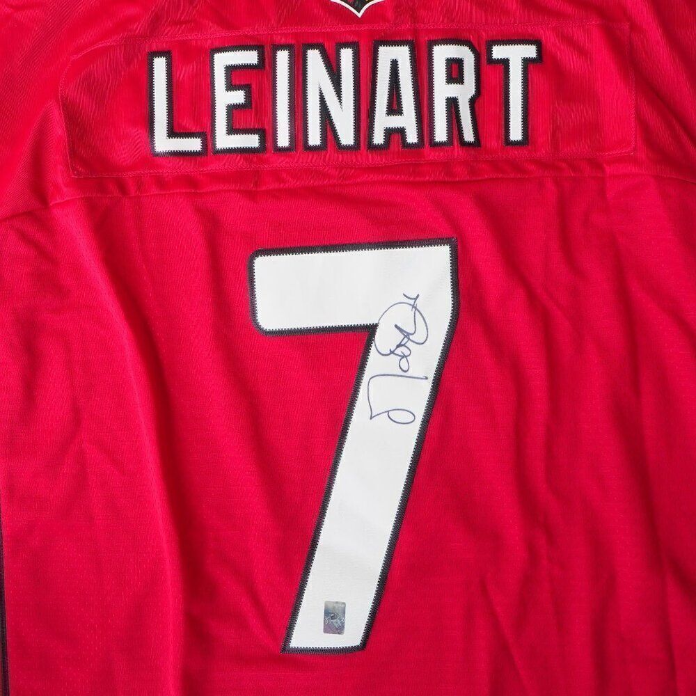 Reebok Matt Leinart #7 Arizona Cardinals Autograph Signed Football Jersey‎ XL